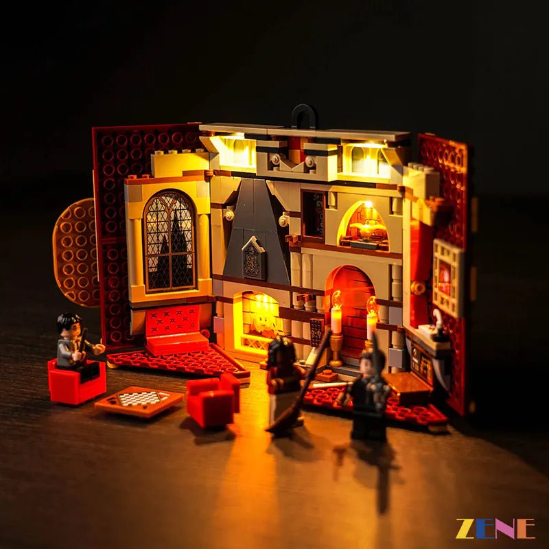 Light Kit for Gryffindor House Banner 76409 - DelsBricks Toys & CollectiblesLed Light Kit for LegoDelsBricks Toys & CollectiblesZENE