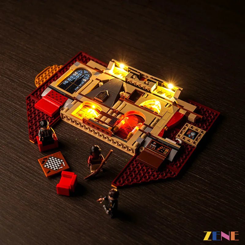 Light Kit for Gryffindor House Banner 76409 - DelsBricks Toys & CollectiblesLed Light Kit for LegoDelsBricks Toys & CollectiblesZENE