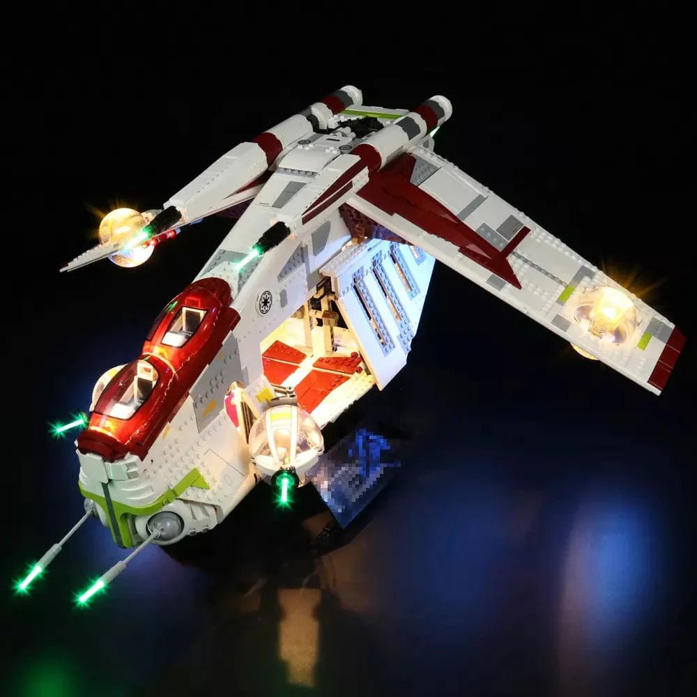 Light Kit for Gunship™ 75309 - DelsBricks Toys & CollectiblesLed Light Kit for LegoDelsBricks Toys & CollectiblesZENE