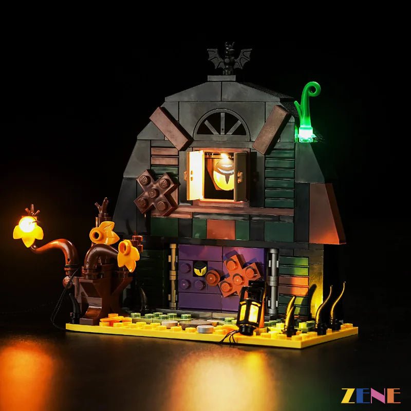 Light Kit for Halloween Barn 40721 Halloween - DelsBricks Toys & CollectiblesLed Light Kit for LegoDelsBricks Toys & CollectiblesZENE
