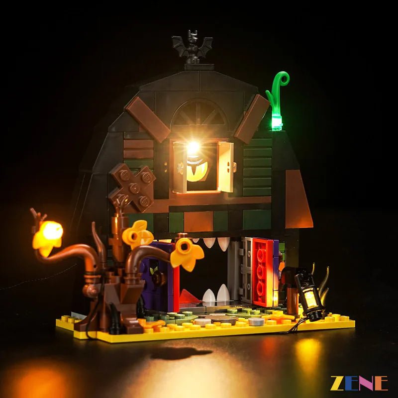 Light Kit for Halloween Barn 40721 Halloween - DelsBricks Toys & CollectiblesLed Light Kit for LegoDelsBricks Toys & CollectiblesZENE