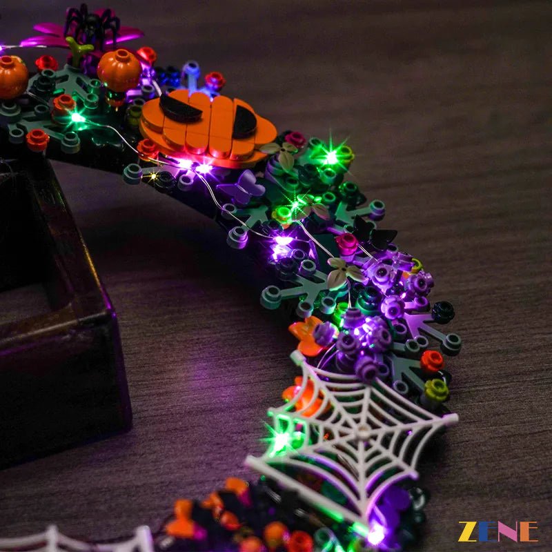 Light Kit for Halloween Wreath 40825 - DelsBricks Toys & CollectiblesLed Light Kit for LEGO ZENE20DelsBricks Toys & CollectiblesZENE
