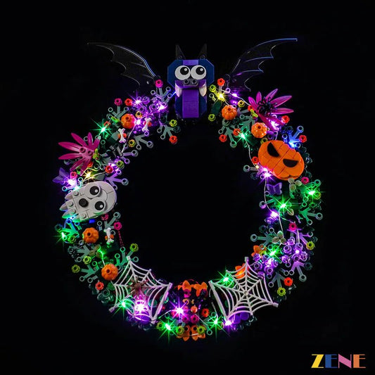 Light Kit for Halloween Wreath 40825 - DelsBricks Toys & CollectiblesLed Light Kit for LEGO ZENE20DelsBricks Toys & CollectiblesZENE