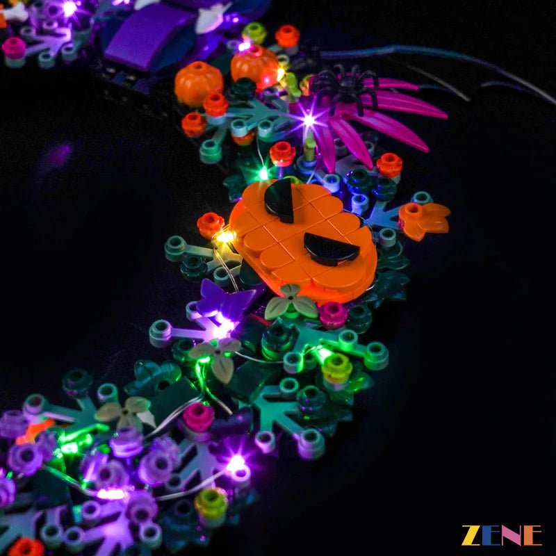 Light Kit for Halloween Wreath 40825 - DelsBricks Toys & CollectiblesLed Light Kit for LEGO ZENE20DelsBricks Toys & CollectiblesZENE