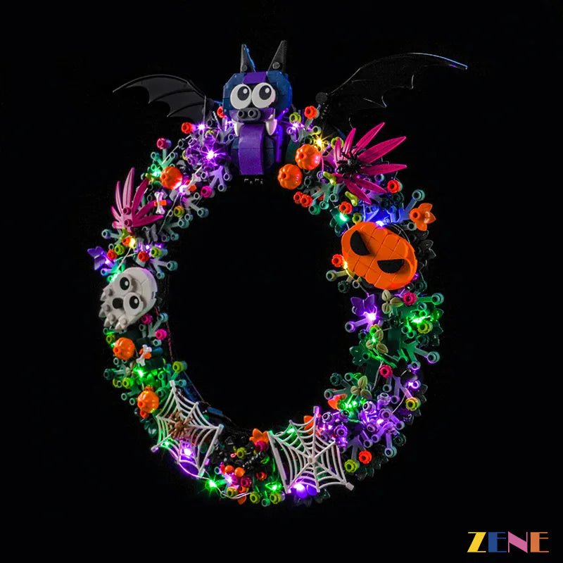Light Kit for Halloween Wreath 40825 - DelsBricks Toys & CollectiblesLed Light Kit for LEGO ZENE20DelsBricks Toys & CollectiblesZENE