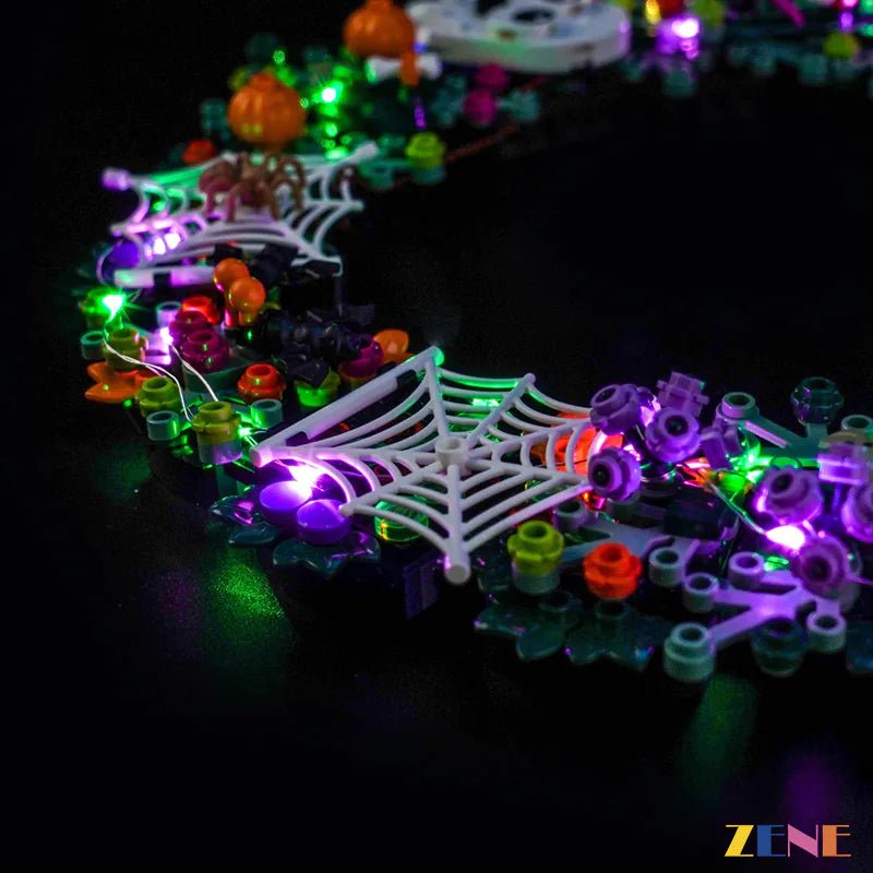 Light Kit for Halloween Wreath 40825 - DelsBricks Toys & CollectiblesLed Light Kit for LEGO ZENE20DelsBricks Toys & CollectiblesZENE