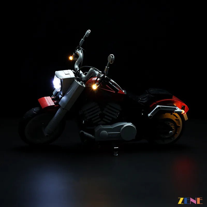 Light Kit for Harley - Davidson® Fat Boy® 10269 - DelsBricks Toys & CollectiblesLed Light Kit for LegoDelsBricks Toys & CollectiblesZENE