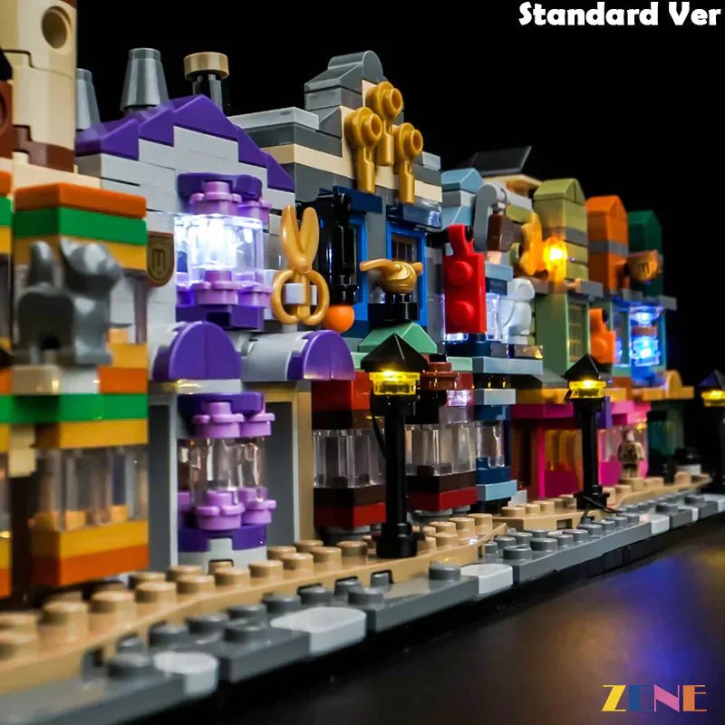 Light Kit for Harry Potter Diagon Alley Wizarding Shops 76444 - DelsBricks Toys & CollectiblesLed Light Kit for LegoDelsBricks Toys & CollectiblesZENE