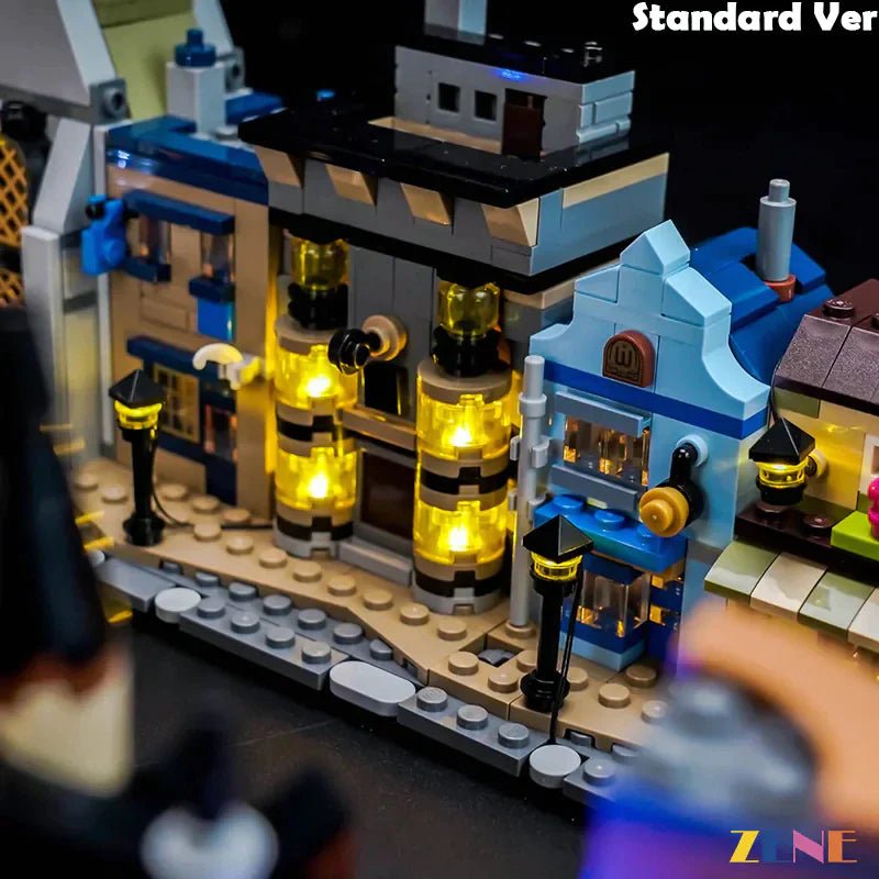 Light Kit for Harry Potter Diagon Alley Wizarding Shops 76444 - DelsBricks Toys & CollectiblesLed Light Kit for LegoDelsBricks Toys & CollectiblesZENE
