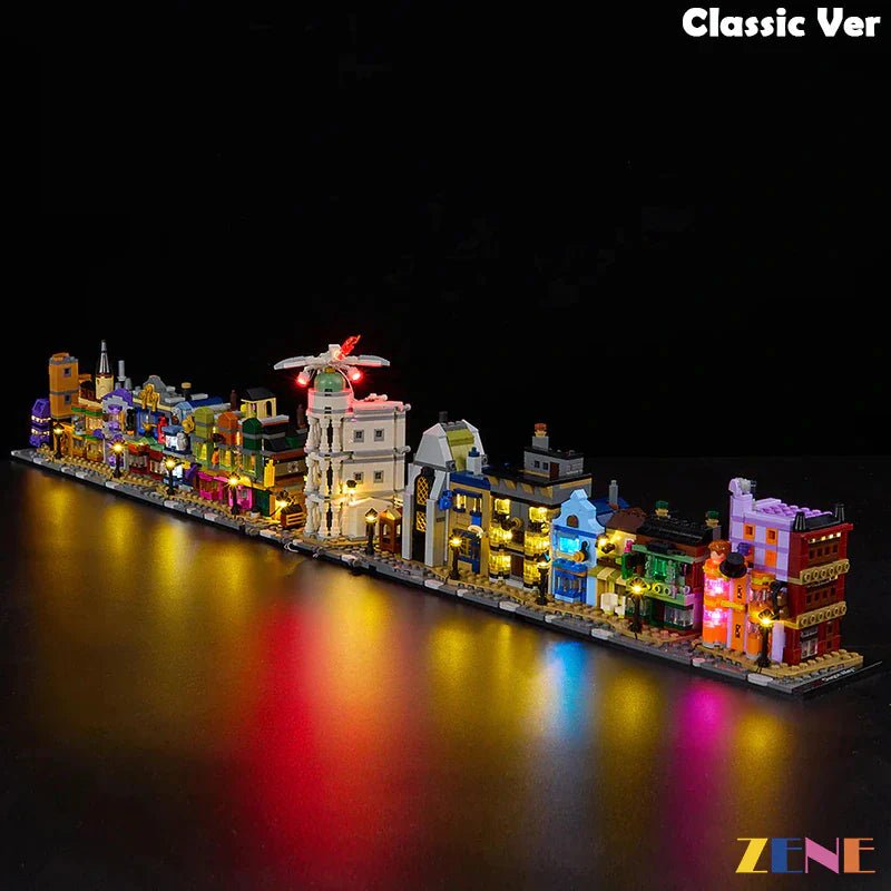Light Kit for Harry Potter Diagon Alley Wizarding Shops 76444 - DelsBricks Toys & CollectiblesLed Light Kit for LegoDelsBricks Toys & CollectiblesZENE