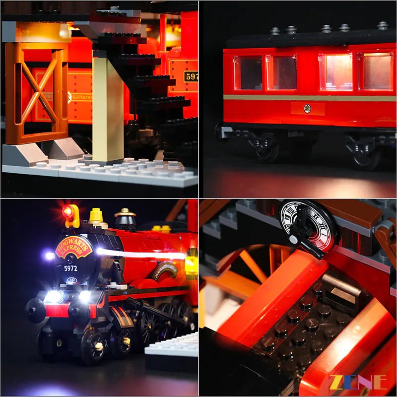 Light Kit for Harry Potter Hogwarts Express Train 75955 (Ver 2) - DelsBricks Toys & CollectiblesLed Light Kit for LegoDelsBricks Toys & CollectiblesZENE