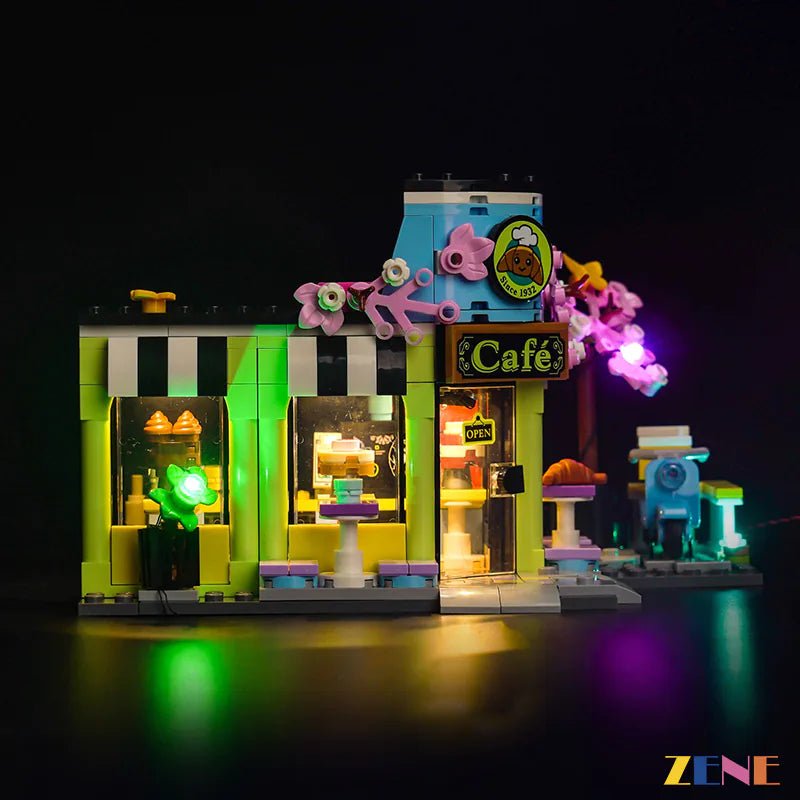 Light Kit for Heartlake City Café Coffee 42618 - DelsBricks Toys & CollectiblesLed Light Kit for LegoDelsBricks Toys & CollectiblesZENE