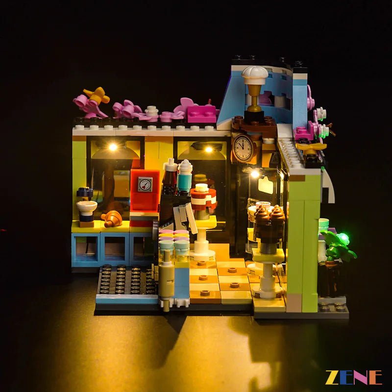 Light Kit for Heartlake City Café Coffee 42618 - DelsBricks Toys & CollectiblesLed Light Kit for LegoDelsBricks Toys & CollectiblesZENE
