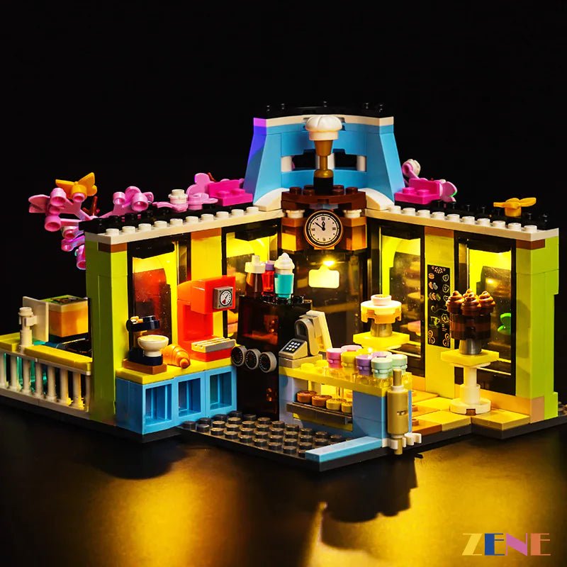 Light Kit for Heartlake City Café Coffee 42618 - DelsBricks Toys & CollectiblesLed Light Kit for LegoDelsBricks Toys & CollectiblesZENE