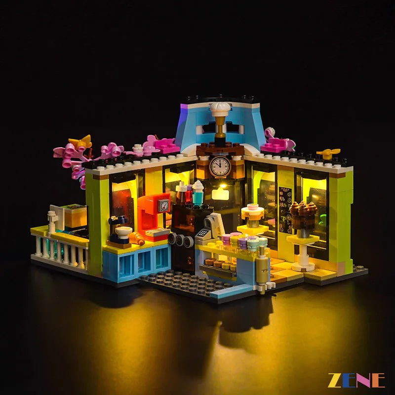Light Kit for Heartlake City Café Coffee 42618 - DelsBricks Toys & CollectiblesLed Light Kit for LegoDelsBricks Toys & CollectiblesZENE