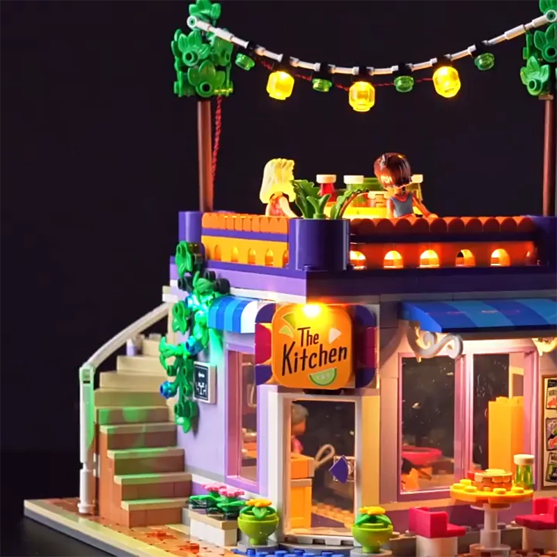 Light Kit for Heartlake City Community Kitchen 41747 - DelsBricks Toys & CollectiblesLed Light Kit for LegoDelsBricks Toys & CollectiblesZENE