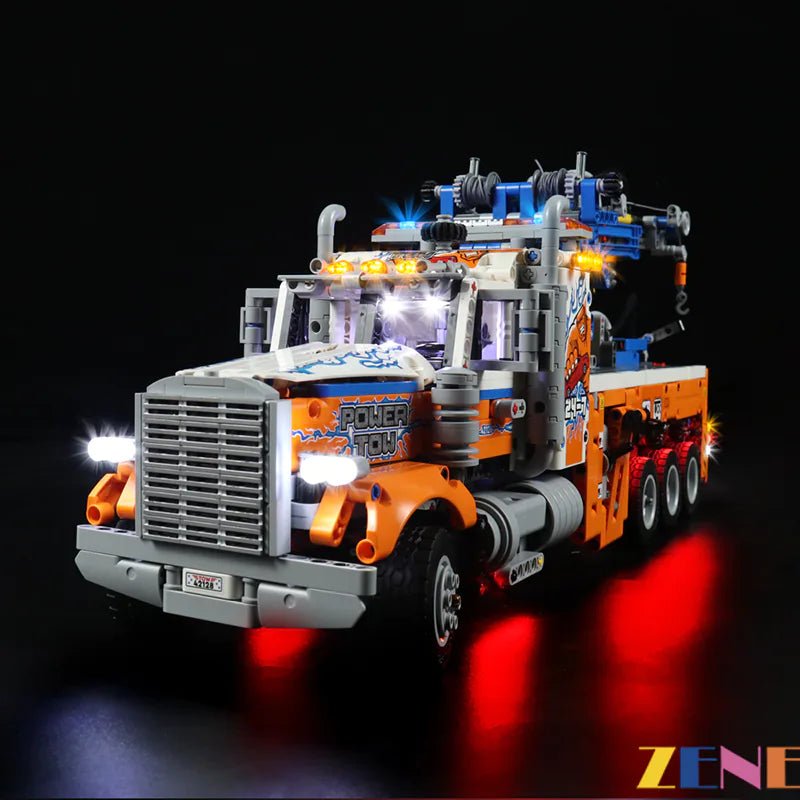 Light Kit for Heavy - duty Tow Truck 42128 - DelsBricks Toys & CollectiblesLed Light Kit for LegoDelsBricks Toys & CollectiblesZENE