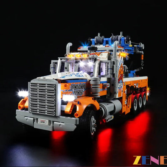 Light Kit for Heavy - duty Tow Truck 42128 - DelsBricks Toys & CollectiblesLed Light Kit for LegoDelsBricks Toys & CollectiblesZENE