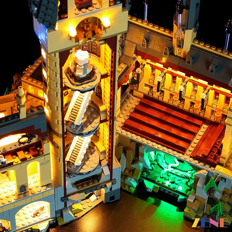 Light Kit for Hogwarts Castle 71043 (Bright Version) - DelsBricks Toys & CollectiblesLed Light Kit for LegoDelsBricks Toys & CollectiblesZENE
