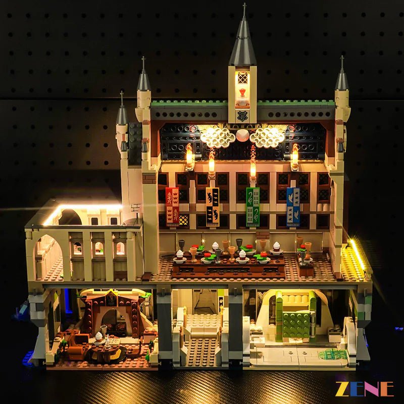 Light Kit for Hogwarts Castle The Great Hall 76435 (Harry Potter) - DelsBricks Toys & CollectiblesLed Light Kit for LegoDelsBricks Toys & CollectiblesZENE