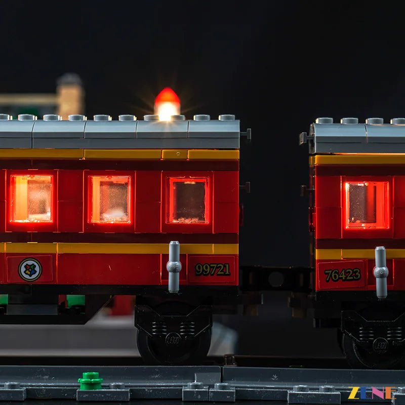 Light Kit for Hogwarts Express Train Set with Hogsmeade Station 76423 - DelsBricks Toys & CollectiblesLed Light Kit for LegoDelsBricks Toys & CollectiblesZENE