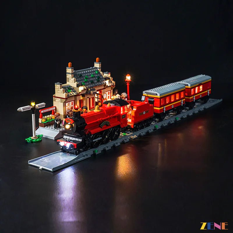 Light Kit for Hogwarts Express Train Set with Hogsmeade Station 76423 - DelsBricks Toys & CollectiblesLed Light Kit for LegoDelsBricks Toys & CollectiblesZENE