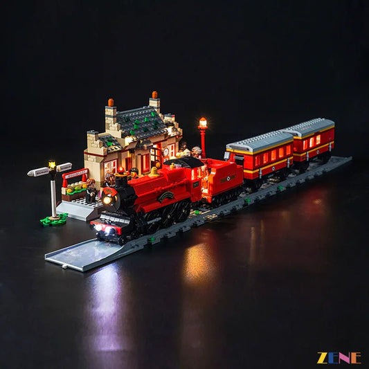 Light Kit for Hogwarts Express Train Set with Hogsmeade Station 76423 - DelsBricks Toys & CollectiblesLed Light Kit for LegoDelsBricks Toys & CollectiblesZENE