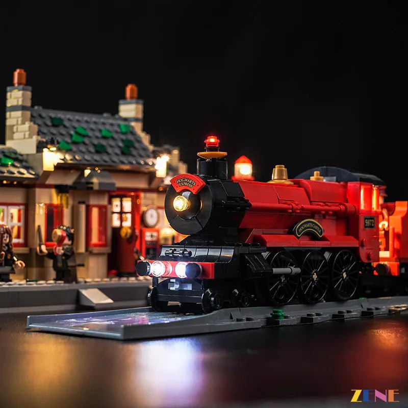 Light Kit for Hogwarts Express Train Set with Hogsmeade Station 76423 - DelsBricks Toys & CollectiblesLed Light Kit for LegoDelsBricks Toys & CollectiblesZENE