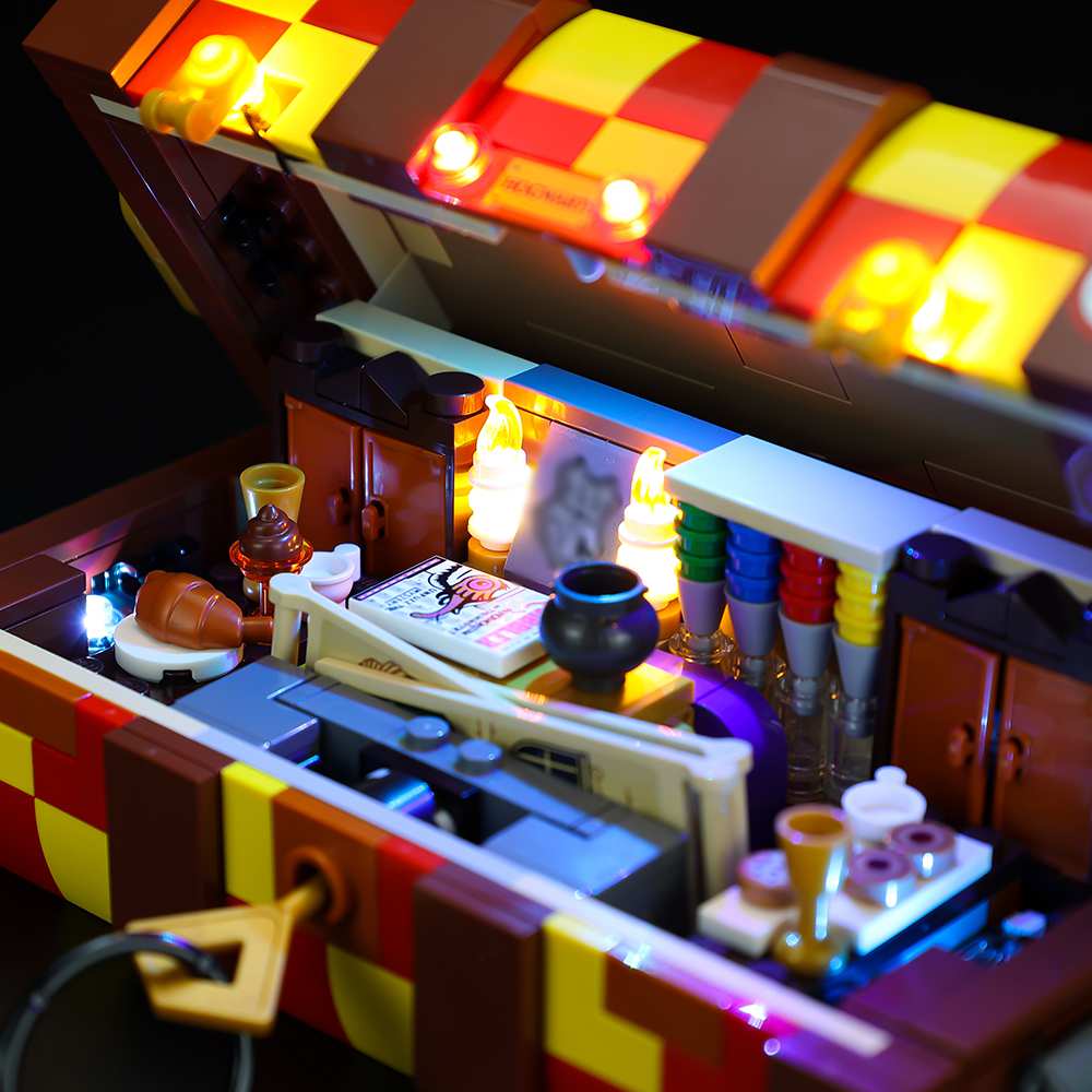 Light Kit for Hogwarts Magical Trunk 76399 - DelsBricks Toys & CollectiblesLed Light Kit for LegoDelsBricks Toys & CollectiblesZENE