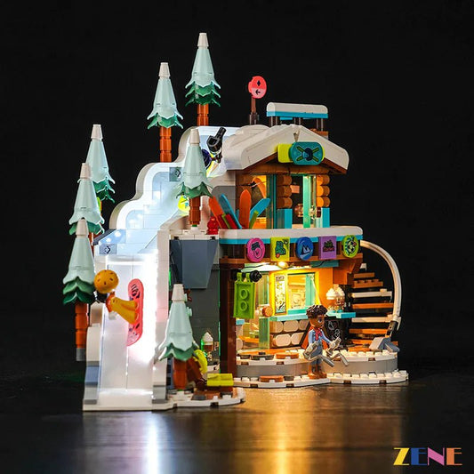 Light Kit for Holiday Ski Slope and Cafe 41756 - DelsBricks Toys & CollectiblesLed Light Kit for LegoDelsBricks Toys & CollectiblesZENE