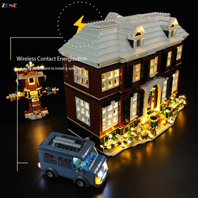 Light Kit for Home Alone 21330 (Wireless Module) - DelsBricks Toys & CollectiblesLed Light Kit for LegoDelsBricks Toys & CollectiblesZENE