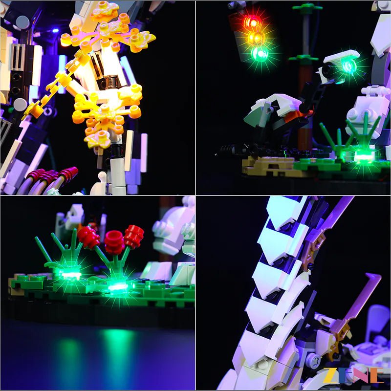 Light Kit for Horizon Forbidden West Tallneck 76989 - DelsBricks Toys & CollectiblesLed Light Kit for LegoDelsBricks Toys & CollectiblesZENE