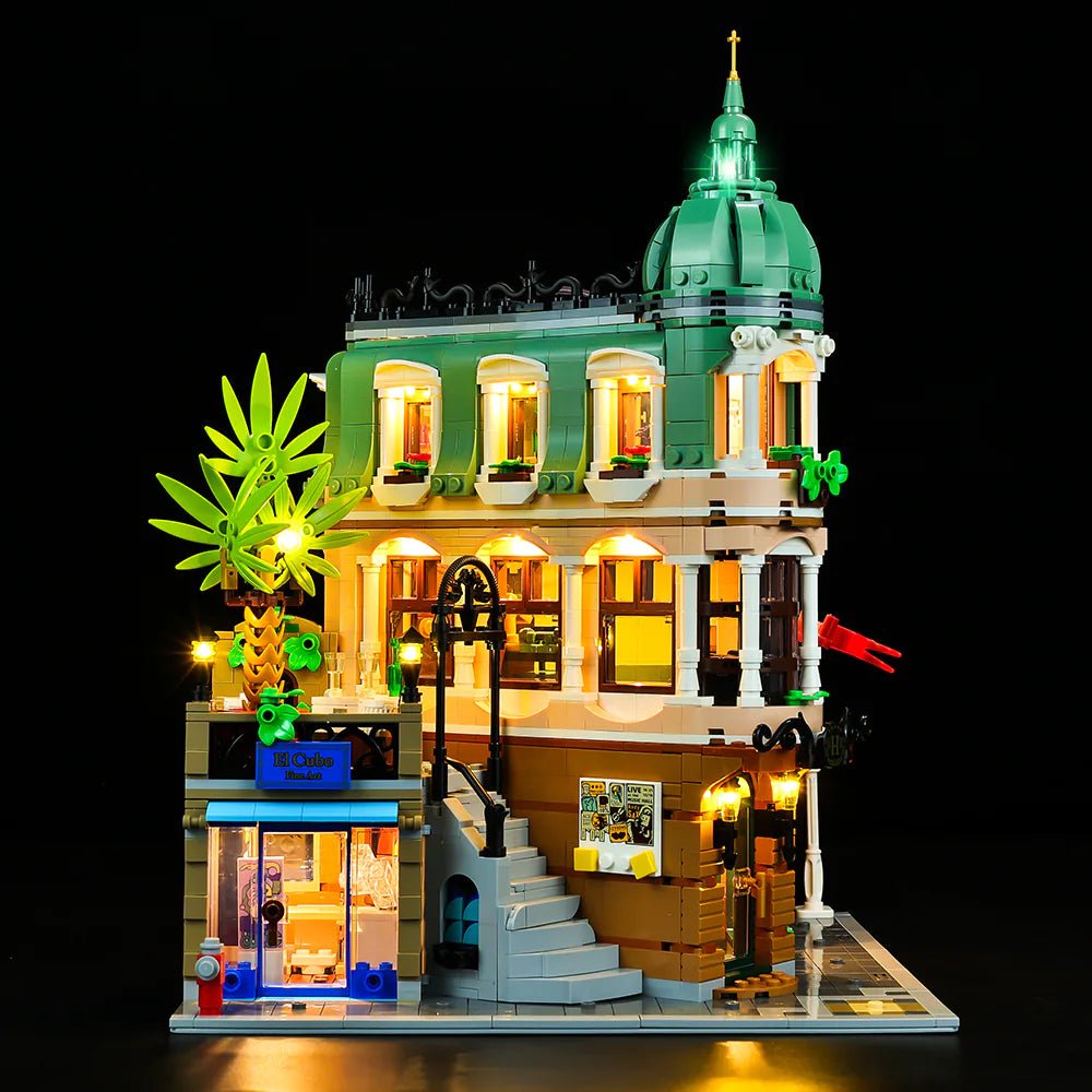 Light Kit for Icons Boutique Hotel 10297 - DelsBricks Toys & CollectiblesLed Light Kit for LegoDelsBricks Toys & CollectiblesZENE