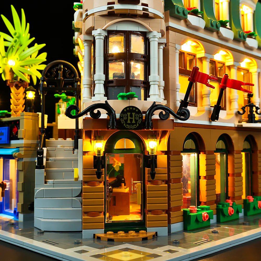 Light Kit for Icons Boutique Hotel 10297 - DelsBricks Toys & CollectiblesLed Light Kit for LegoDelsBricks Toys & CollectiblesZENE