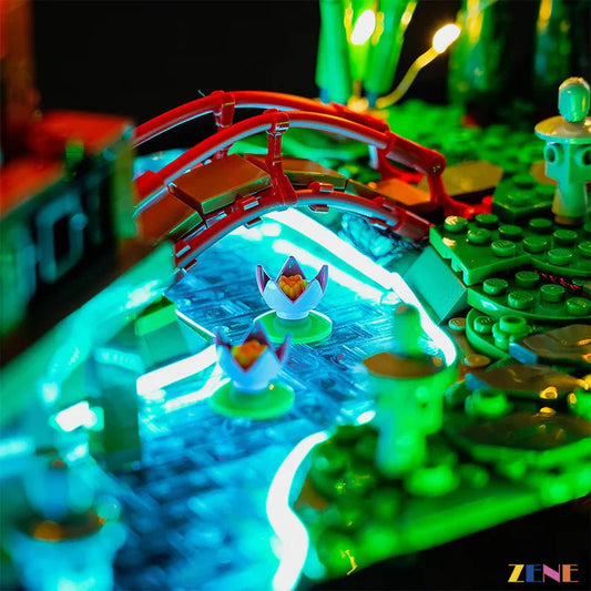 Light Kit for ICONS Tranquil Garden 10315 - DelsBricks Toys & CollectiblesLed Light Kit for LegoDelsBricks Toys & CollectiblesZENE