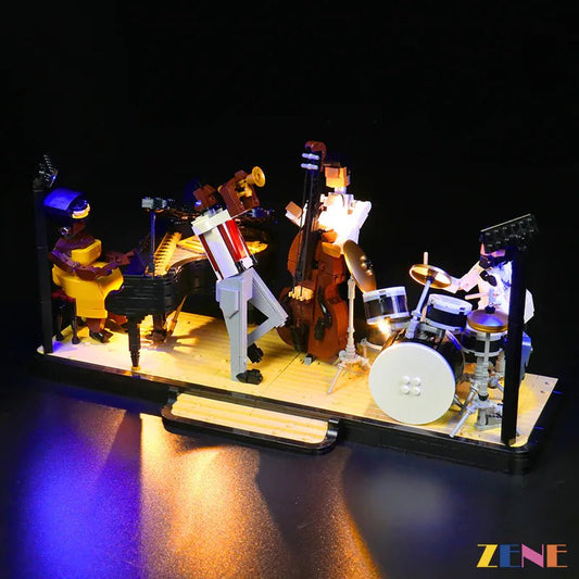 Light Kit for Ideas Jazz Quartet 21334 - DelsBricks Toys & CollectiblesLed Light Kit for LegoDelsBricks Toys & CollectiblesZENE