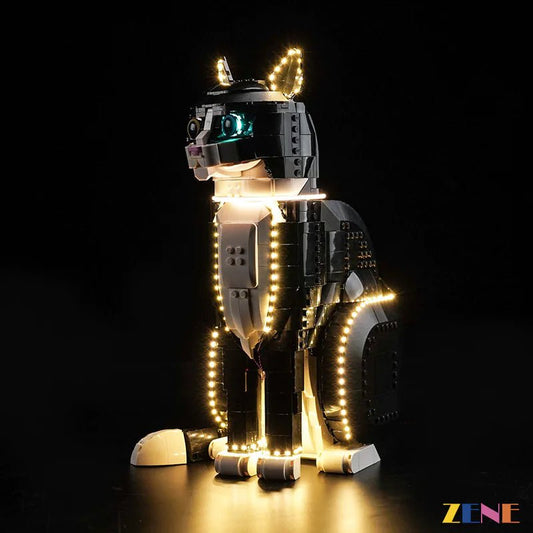 Light Kit for Ideas Tuxedo Cat 21349 - DelsBricks Toys & CollectiblesLed Light Kit for LEGODelsBricks Toys & CollectiblesZENE