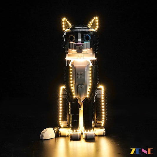 Light Kit for Ideas Tuxedo Cat 21349 - DelsBricks Toys & CollectiblesLed Light Kit for LEGODelsBricks Toys & CollectiblesZENE