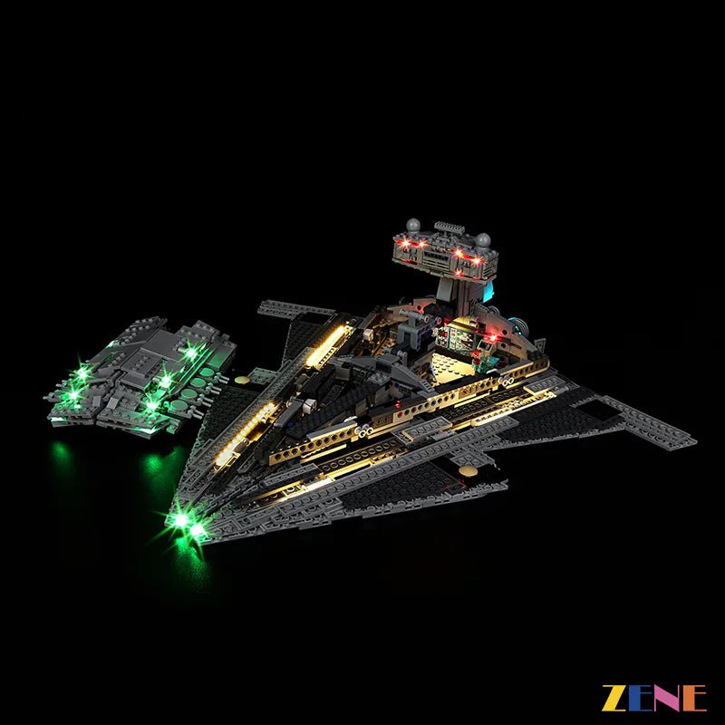 Light Kit for Imperial Star Destroyer 75394 (Ver.2) - DelsBricks Toys & CollectiblesLed Light Kit for LegoDelsBricks Toys & CollectiblesZENE
