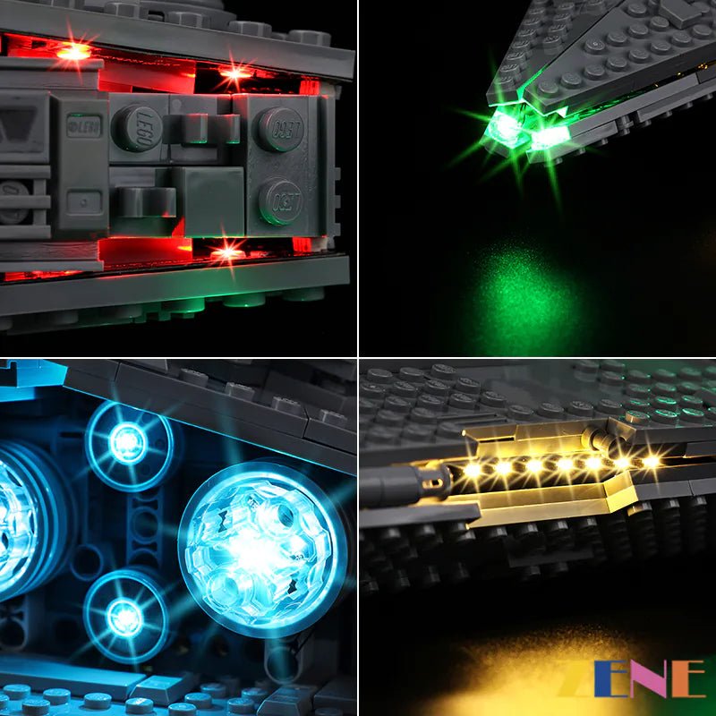 Light Kit for Imperial Star Destroyer 75394 (Ver.2) - DelsBricks Toys & CollectiblesLed Light Kit for LegoDelsBricks Toys & CollectiblesZENE
