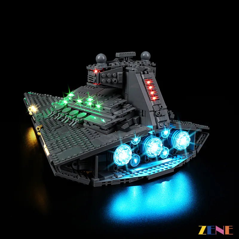Light Kit for Imperial Star Destroyer 75394 (Ver.2) - DelsBricks Toys & CollectiblesLed Light Kit for LegoDelsBricks Toys & CollectiblesZENE