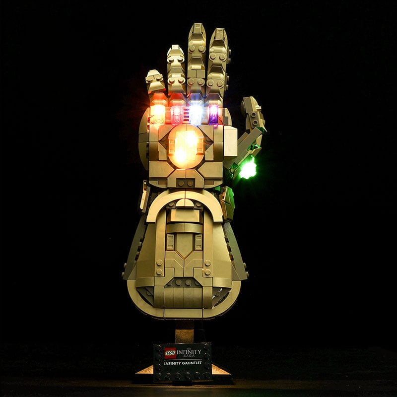 Light Kit for Infinity Gauntlet 76191 - DelsBricks Toys & CollectiblesLed Light Kit for LegoDelsBricks Toys & CollectiblesZENE