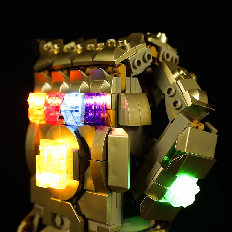 Light Kit for Infinity Gauntlet 76191 - DelsBricks Toys & CollectiblesLed Light Kit for LegoDelsBricks Toys & CollectiblesZENE