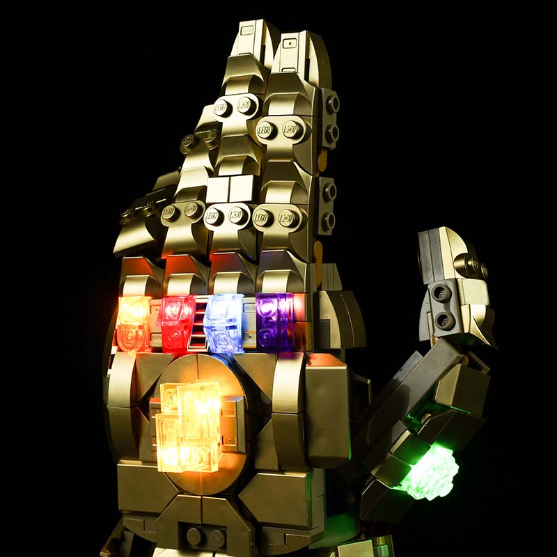 Light Kit for Infinity Gauntlet 76191 - DelsBricks Toys & CollectiblesLed Light Kit for LegoDelsBricks Toys & CollectiblesZENE