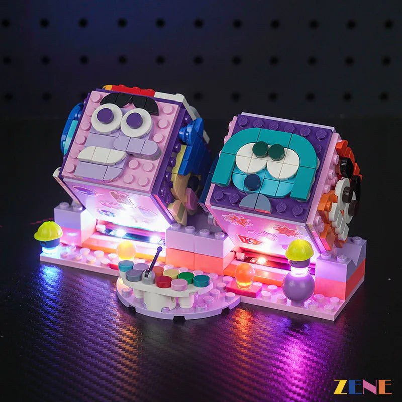 Light Kit for Inside Out 2 Mood Cubes 43248 - DelsBricks Toys & CollectiblesLed Light Kit for LegoDelsBricks Toys & CollectiblesZENE