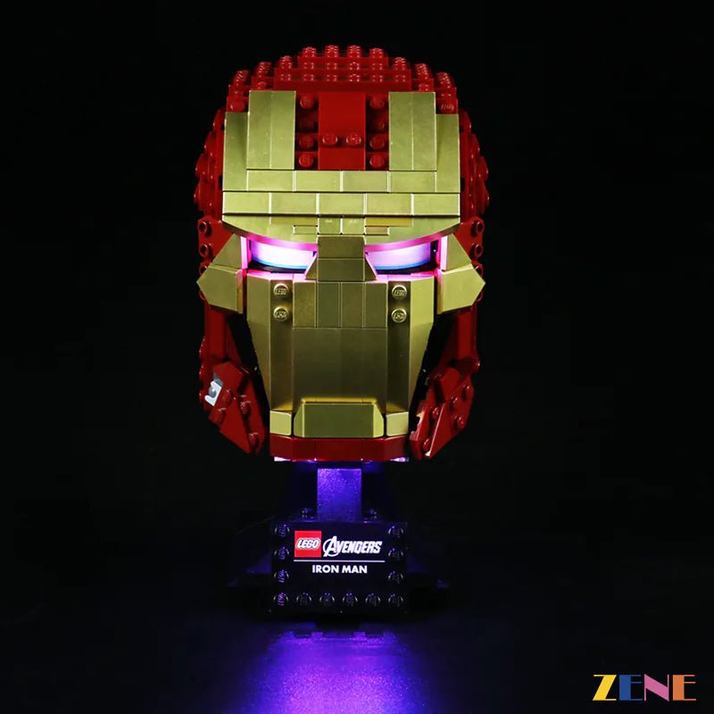 Light Kit for Iron Men Helmet 76165 - DelsBricks Toys & CollectiblesLed Light Kit for LegoDelsBricks Toys & CollectiblesZENE