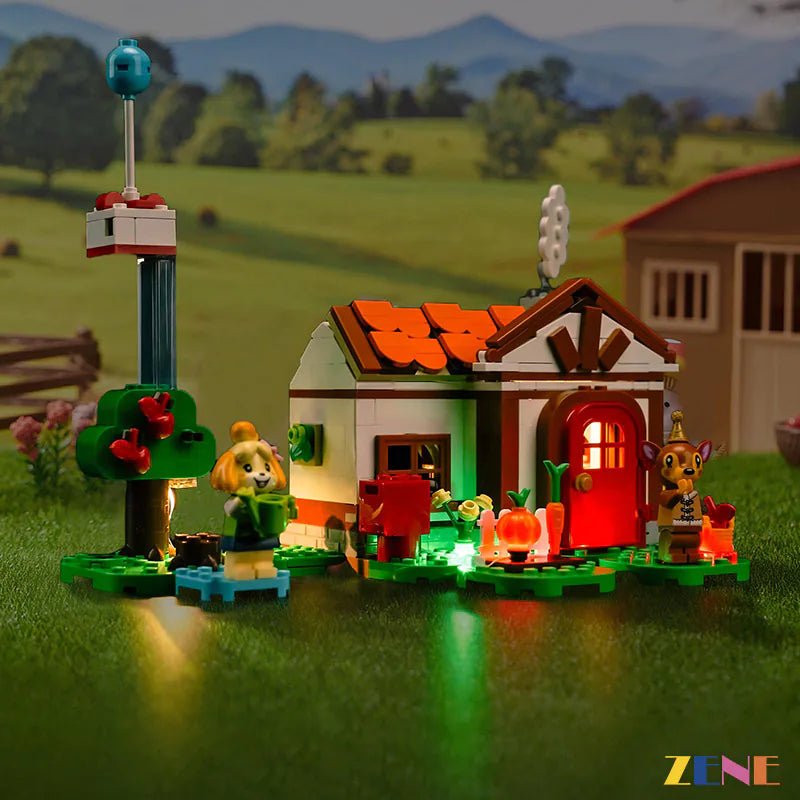 Light Kit for Isabelle's House Visit 77049 - DelsBricks Toys & CollectiblesLed Light Kit for LegoDelsBricks Toys & CollectiblesZENE