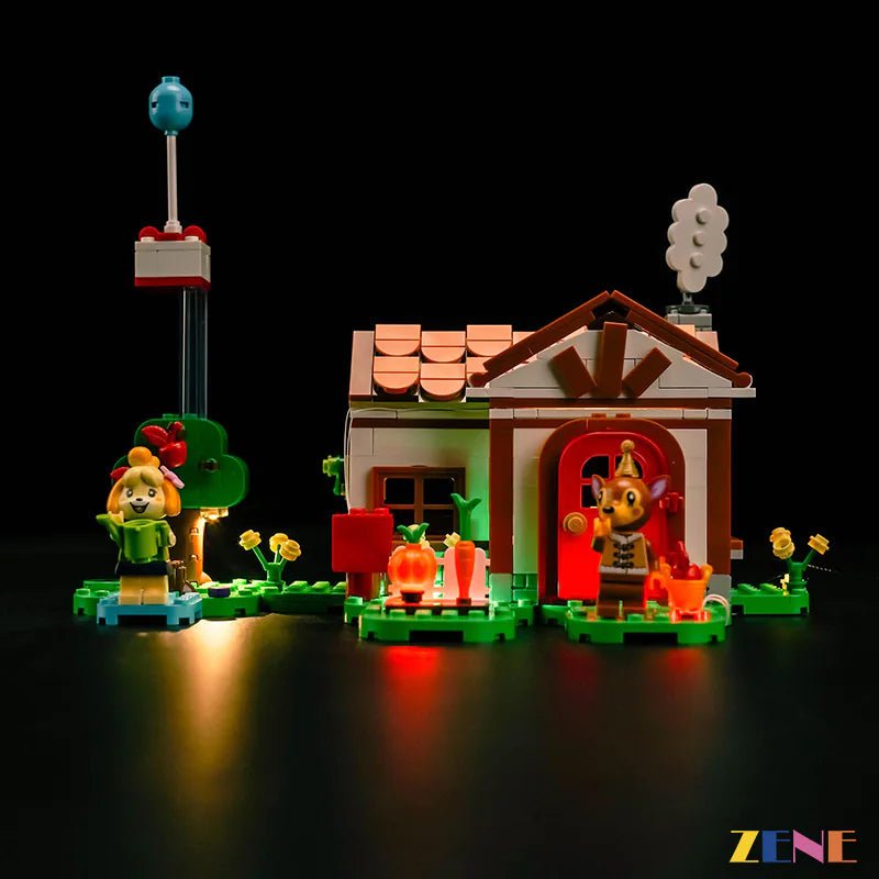 Light Kit for Isabelle's House Visit 77049 - DelsBricks Toys & CollectiblesLed Light Kit for LegoDelsBricks Toys & CollectiblesZENE