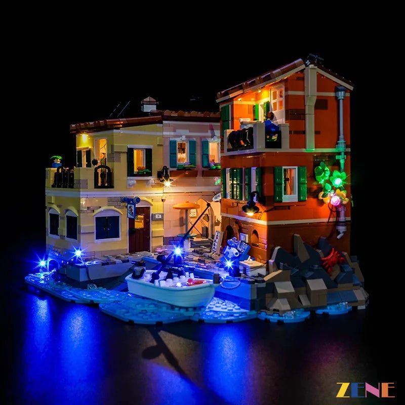 Light Kit for Italian Riviera 21359 - DelsBricks Toys & CollectiblesLed Light Kit for LEGO ZENE20DelsBricks Toys & CollectiblesZENE