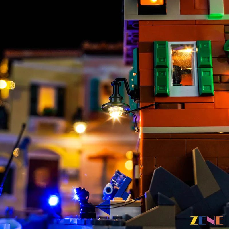 Light Kit for Italian Riviera 21359 - DelsBricks Toys & CollectiblesLed Light Kit for LEGO ZENE20DelsBricks Toys & CollectiblesZENE